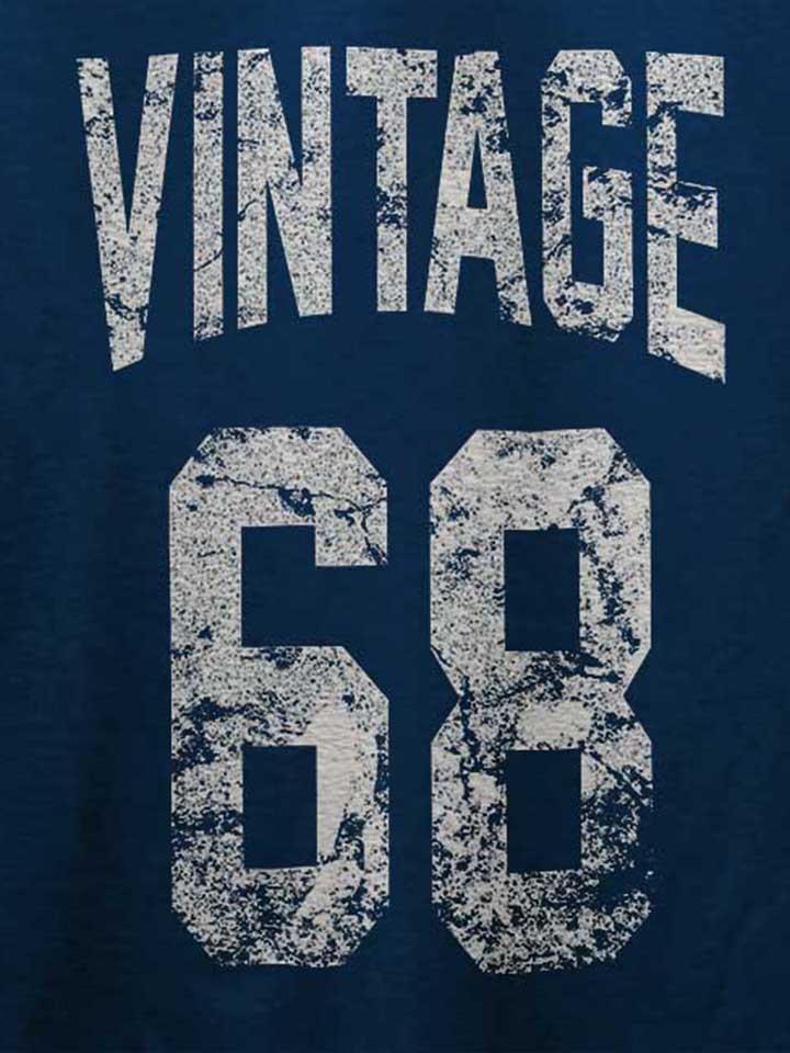 vintage-1968-t-shirt dunkelblau 4