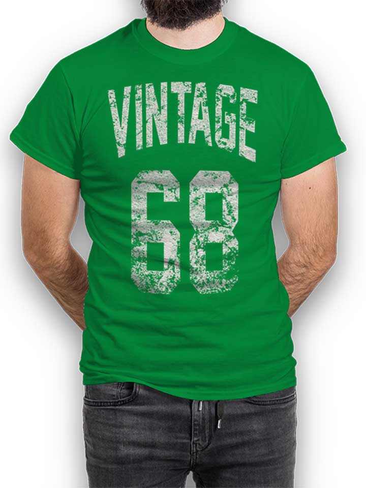 Vintage 1968 T-Shirt green L
