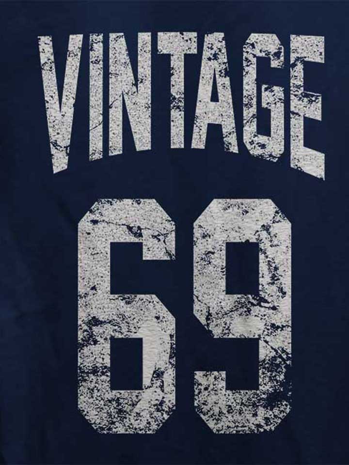 vintage-1969-damen-t-shirt dunkelblau 4