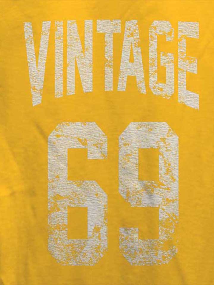 vintage-1969-damen-t-shirt gelb 4