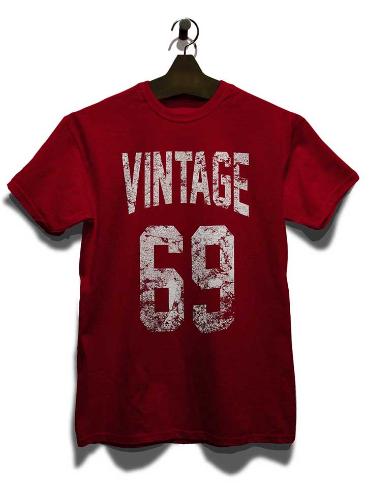 vintage-1969-t-shirt bordeaux 3