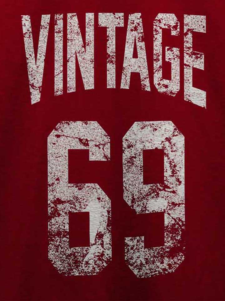vintage-1969-t-shirt bordeaux 4