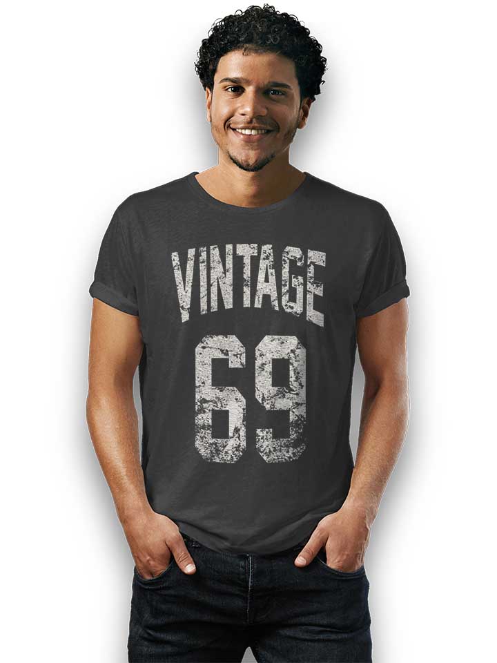 vintage-1969-t-shirt dunkelgrau 2