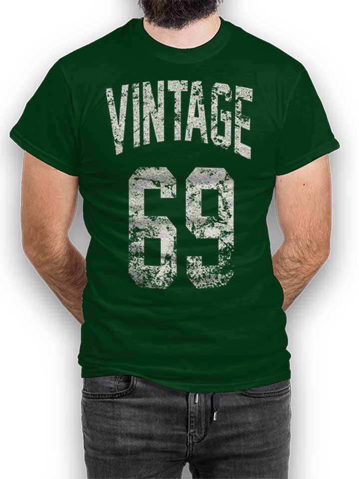 vintage-1969-t-shirt dunkelgruen 1