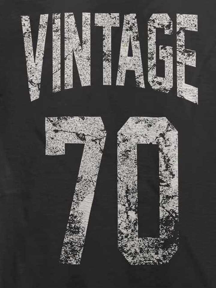 vintage-1970-t-shirt dunkelgrau 4