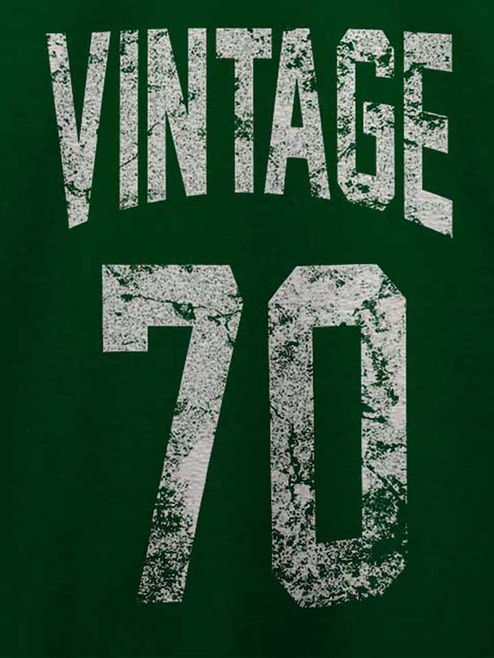 vintage-1970-t-shirt dunkelgruen 4