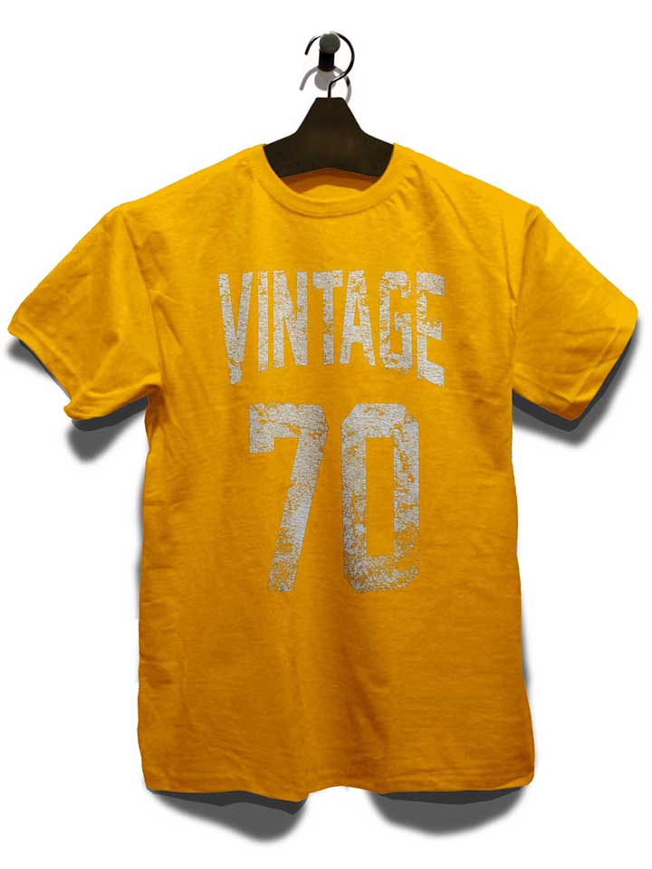 vintage-1970-t-shirt gelb 3