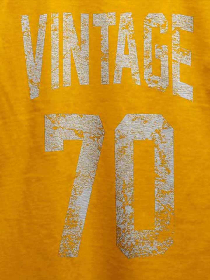 vintage-1970-t-shirt gelb 4