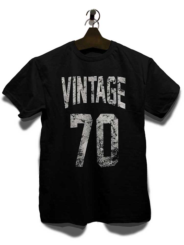 vintage-1970-t-shirt schwarz 3
