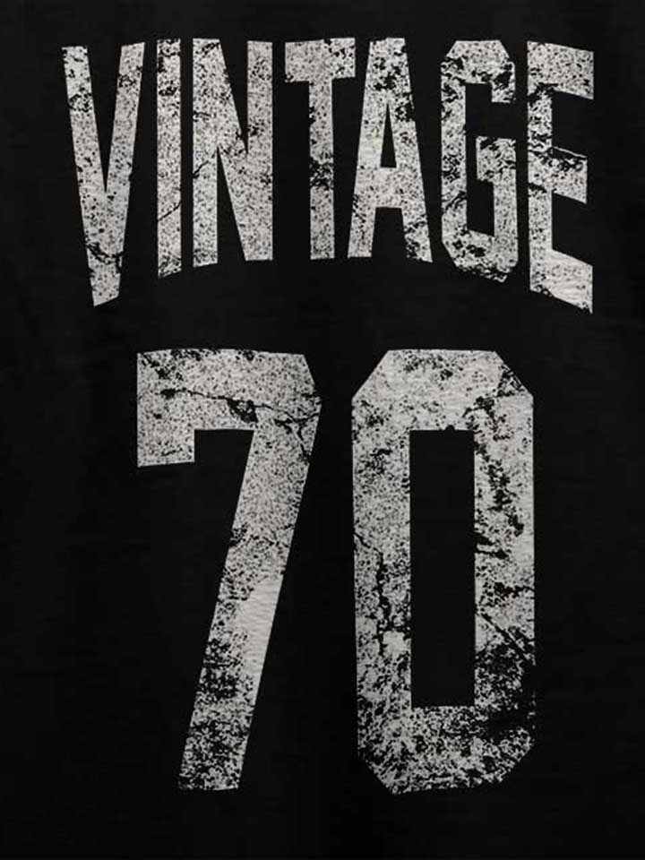 vintage-1970-t-shirt schwarz 4