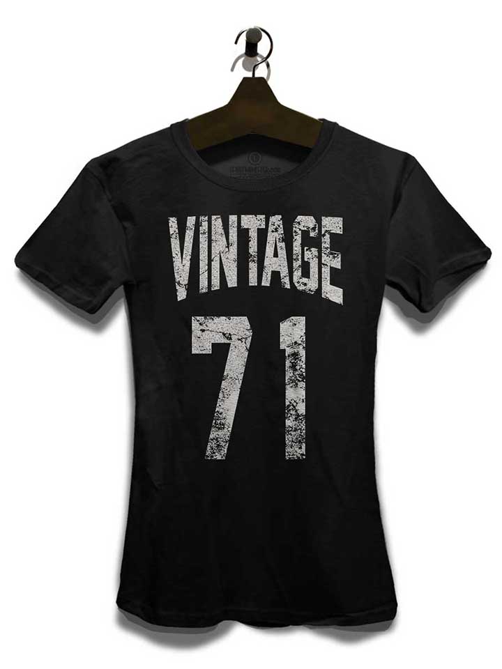 vintage-1971-damen-t-shirt schwarz 3