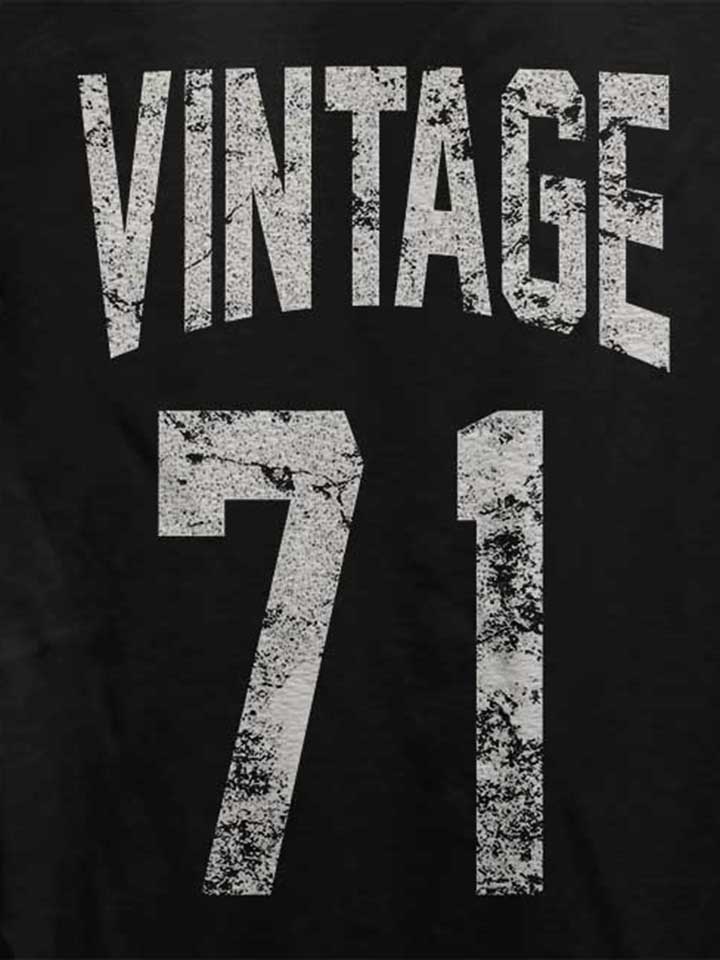 vintage-1971-damen-t-shirt schwarz 4