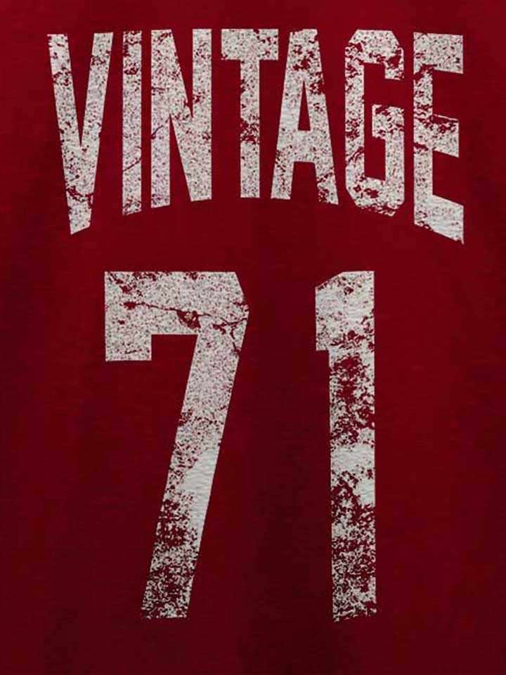 vintage-1971-t-shirt bordeaux 4