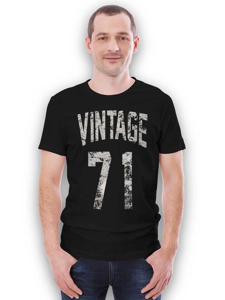 vintage-1971-t-shirt schwarz 2