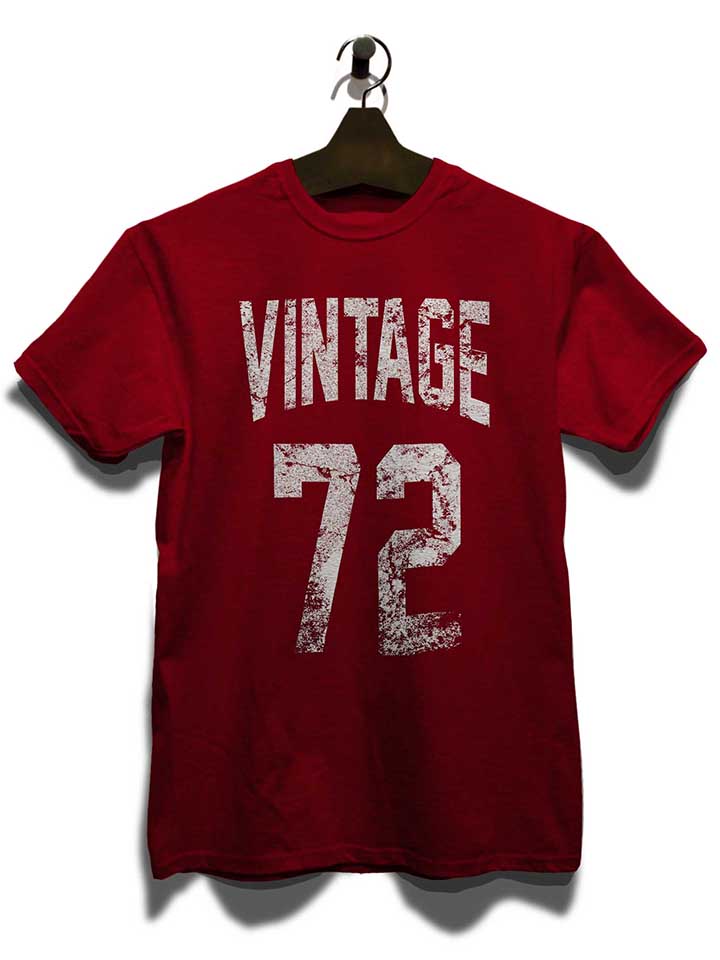 vintage-1972-t-shirt bordeaux 3