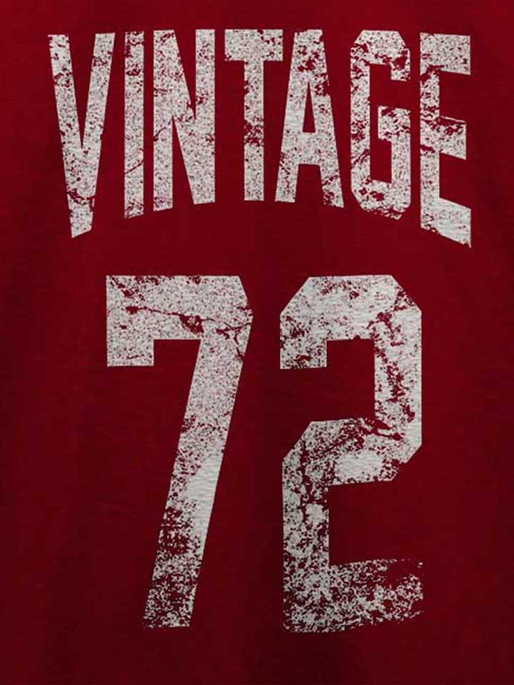 vintage-1972-t-shirt bordeaux 4