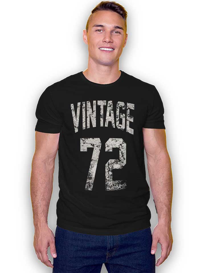 vintage-1972-t-shirt schwarz 2