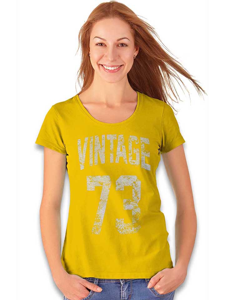 vintage-1973-damen-t-shirt gelb 2