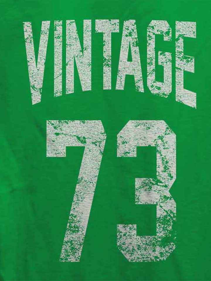 vintage-1973-damen-t-shirt gruen 4