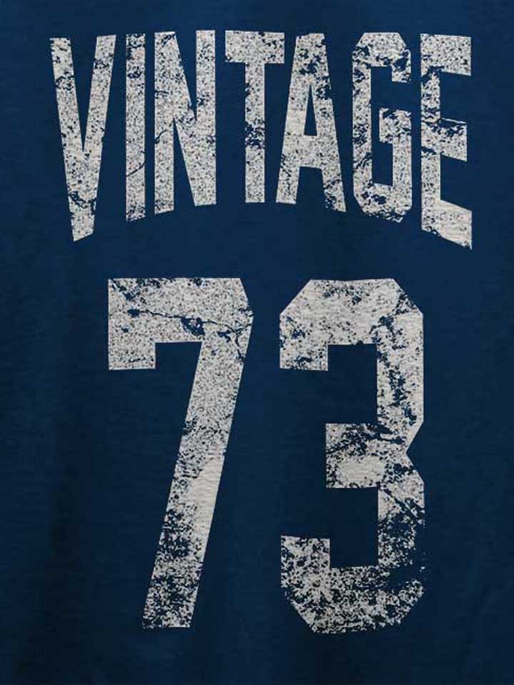 vintage-1973-t-shirt dunkelblau 4