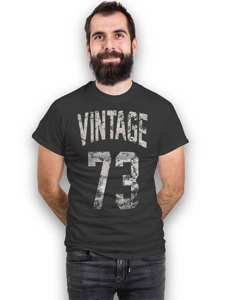 vintage-1973-t-shirt dunkelgrau 2