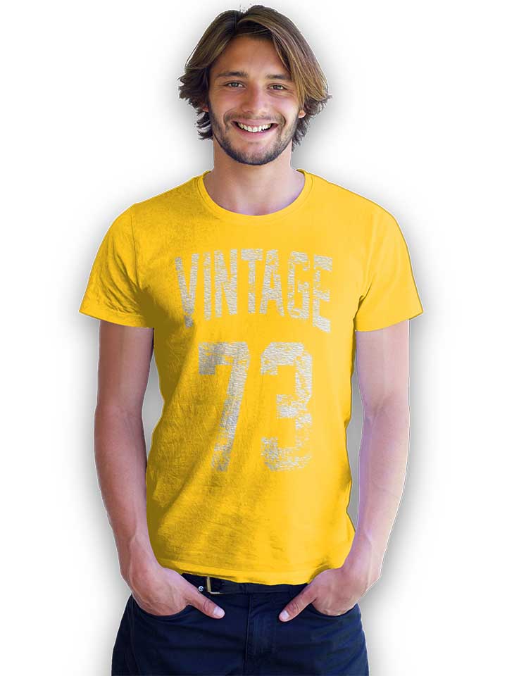 vintage-1973-t-shirt gelb 2