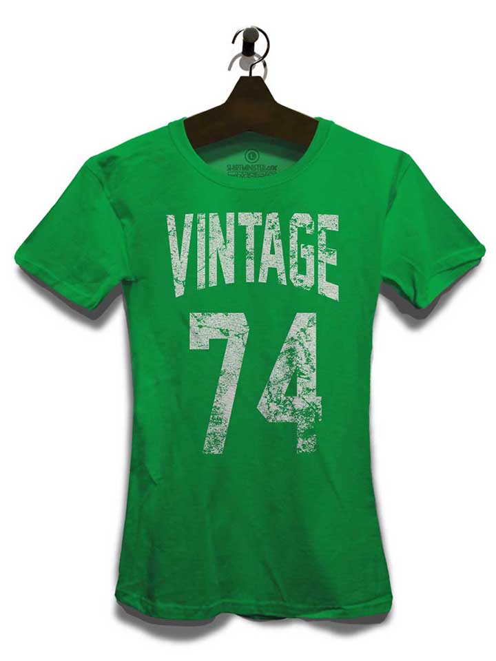 vintage-1974-damen-t-shirt gruen 3