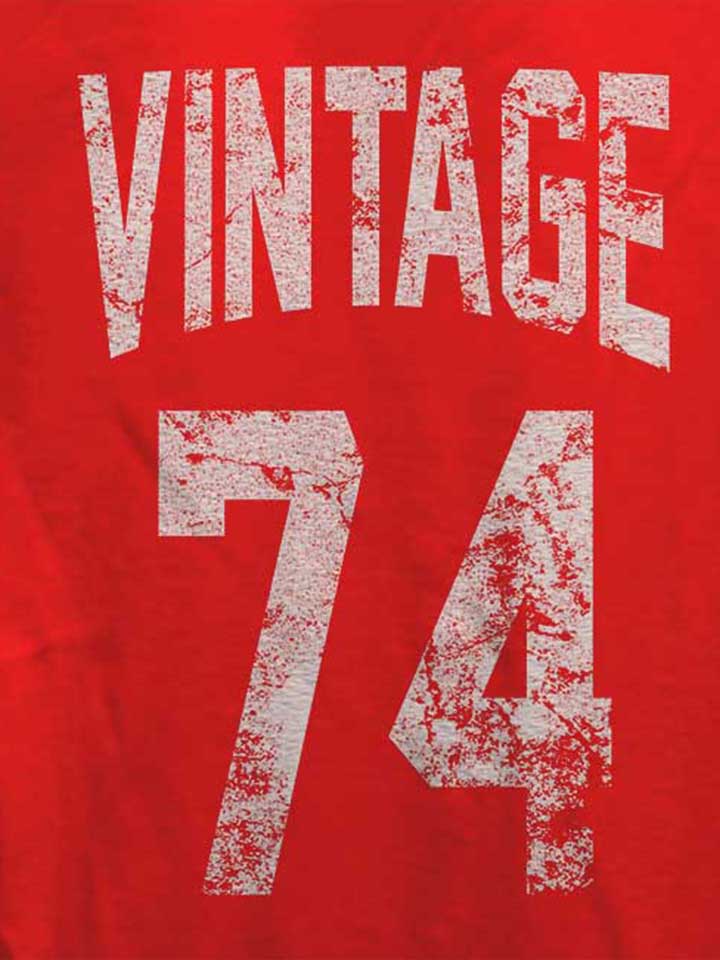 vintage-1974-damen-t-shirt rot 4