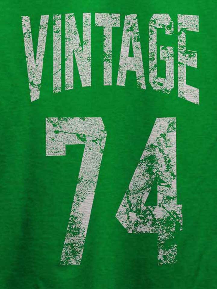 vintage-1974-t-shirt gruen 4