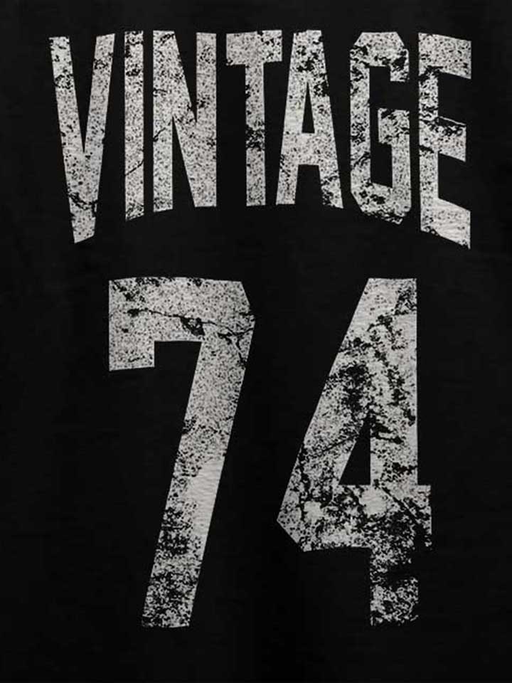 vintage-1974-t-shirt schwarz 4