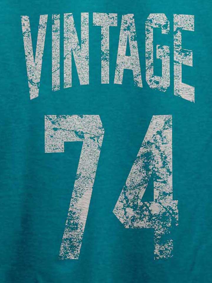 vintage-1974-t-shirt tuerkis 4