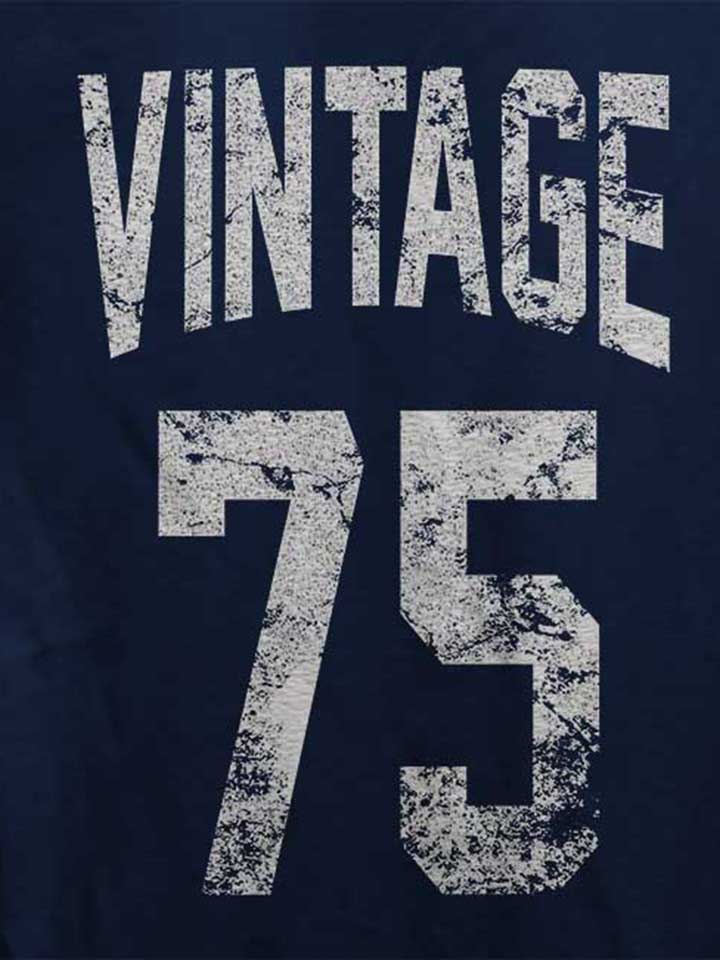 vintage-1975-damen-t-shirt dunkelblau 4
