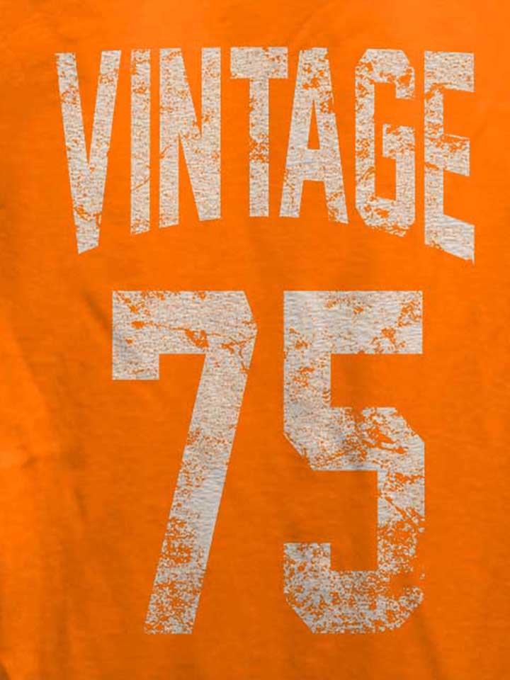 vintage-1975-damen-t-shirt orange 4