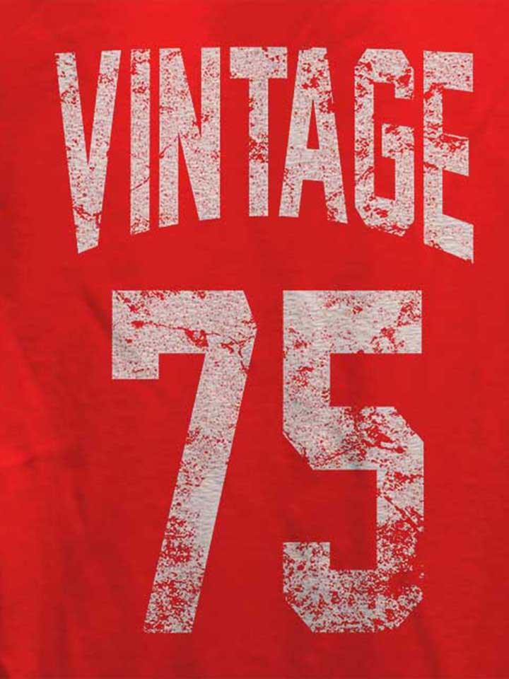 vintage-1975-damen-t-shirt rot 4
