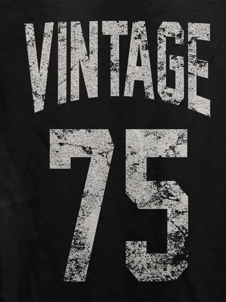 vintage-1975-damen-t-shirt schwarz 4