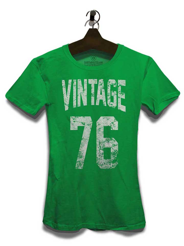 vintage-1976-damen-t-shirt gruen 3