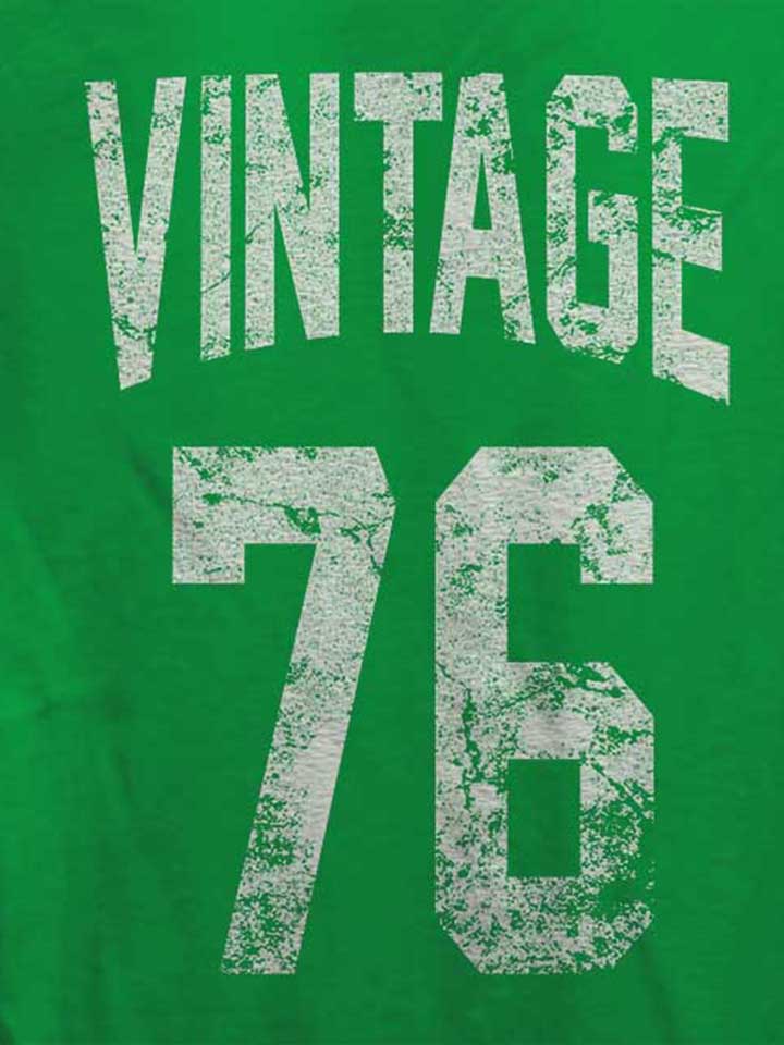 vintage-1976-damen-t-shirt gruen 4