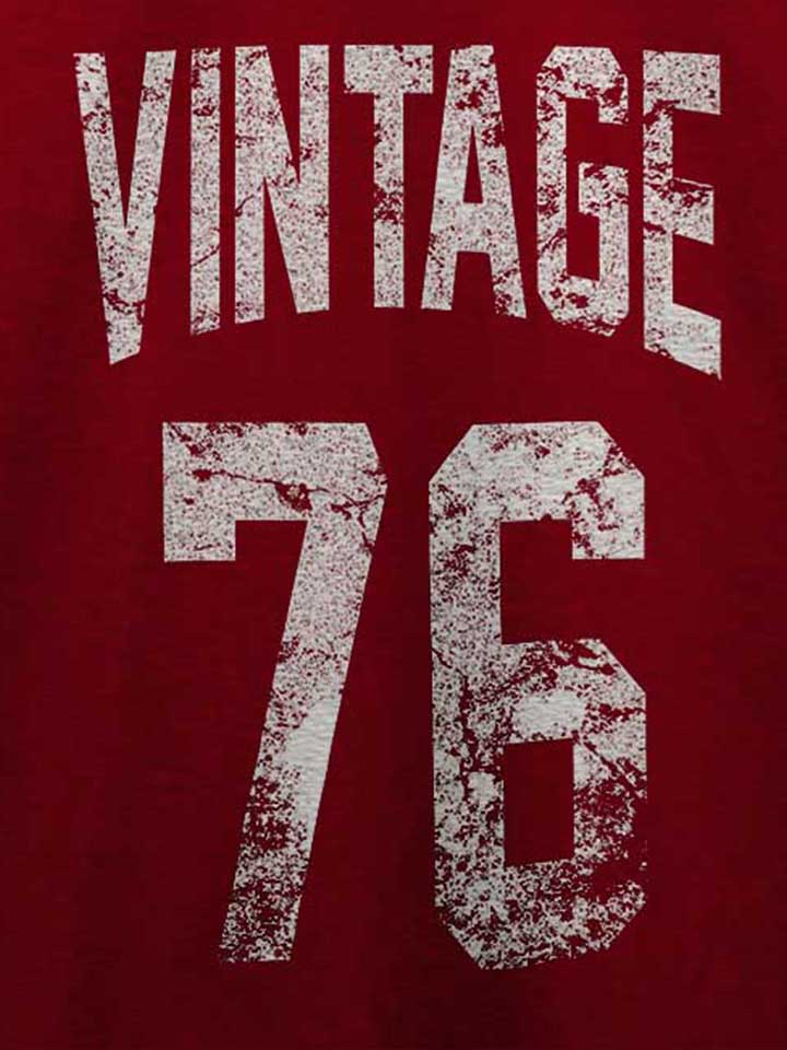 vintage-1976-t-shirt bordeaux 4