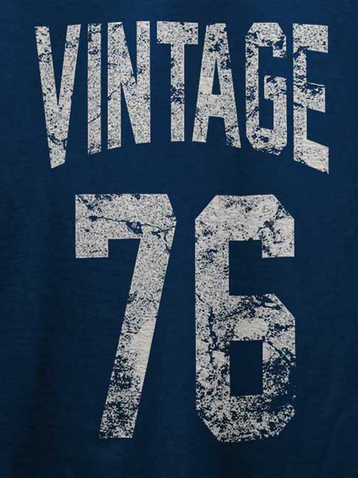 vintage-1976-t-shirt dunkelblau 4