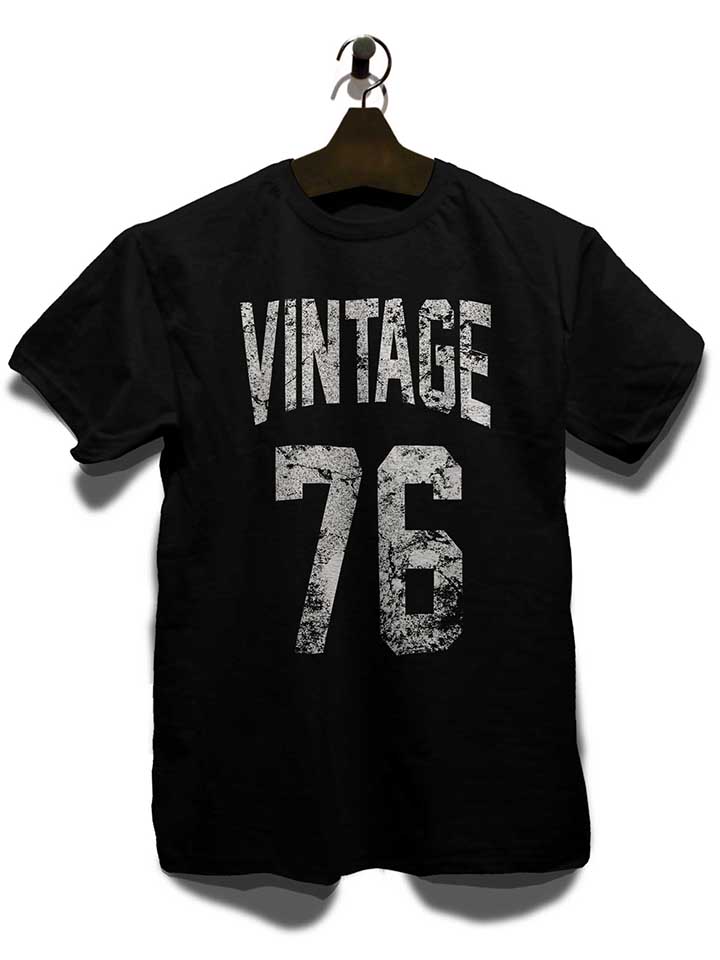 vintage-1976-t-shirt schwarz 3