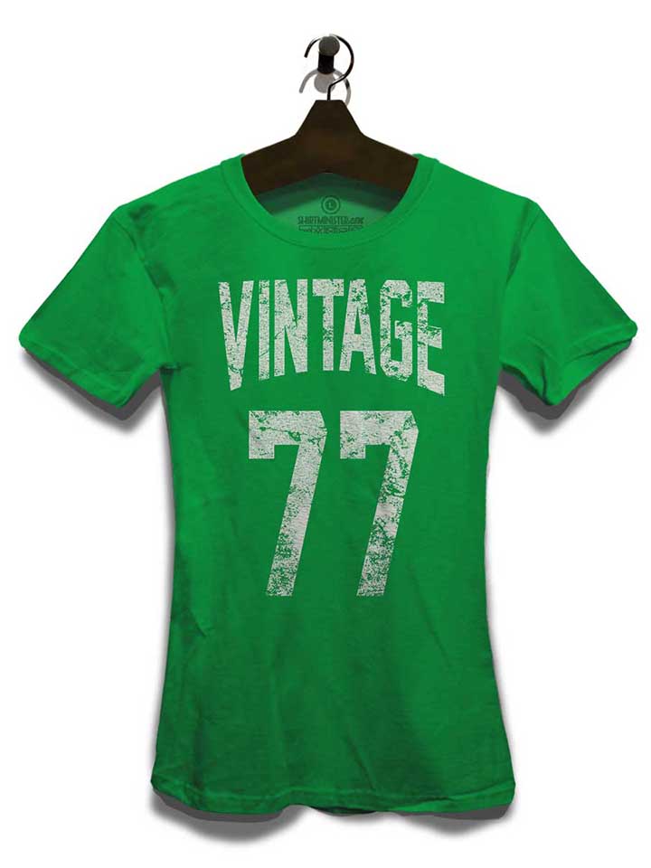 vintage-1977-damen-t-shirt gruen 3