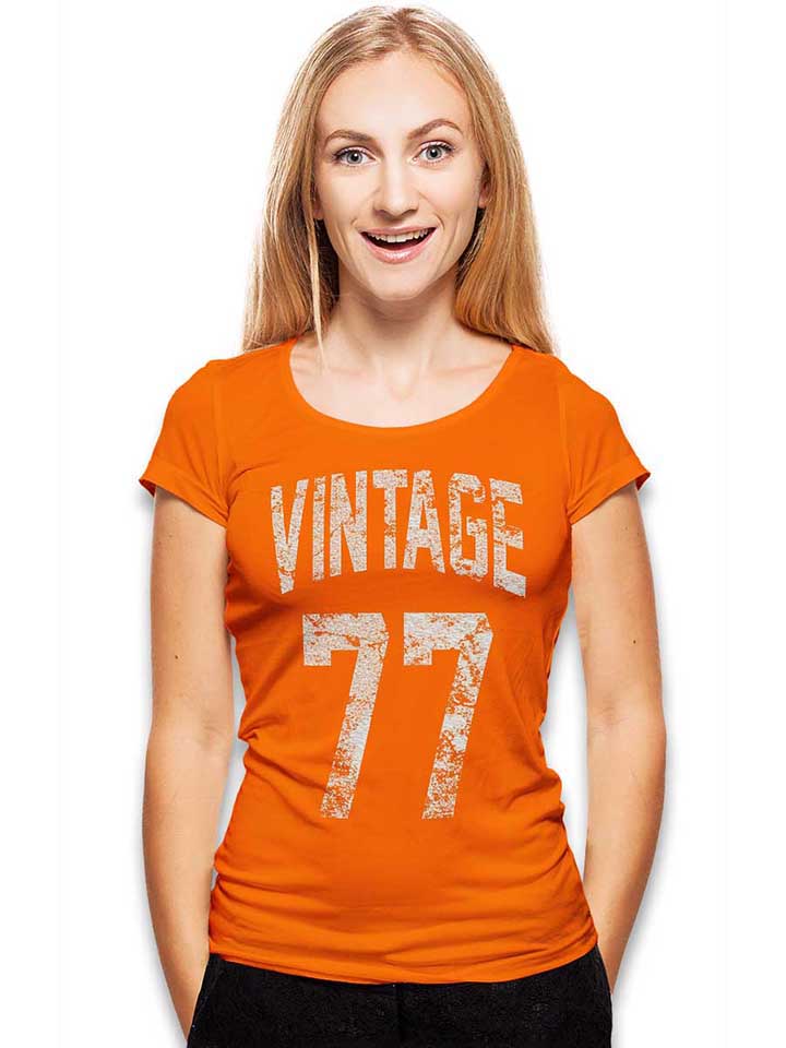 vintage-1977-damen-t-shirt orange 2