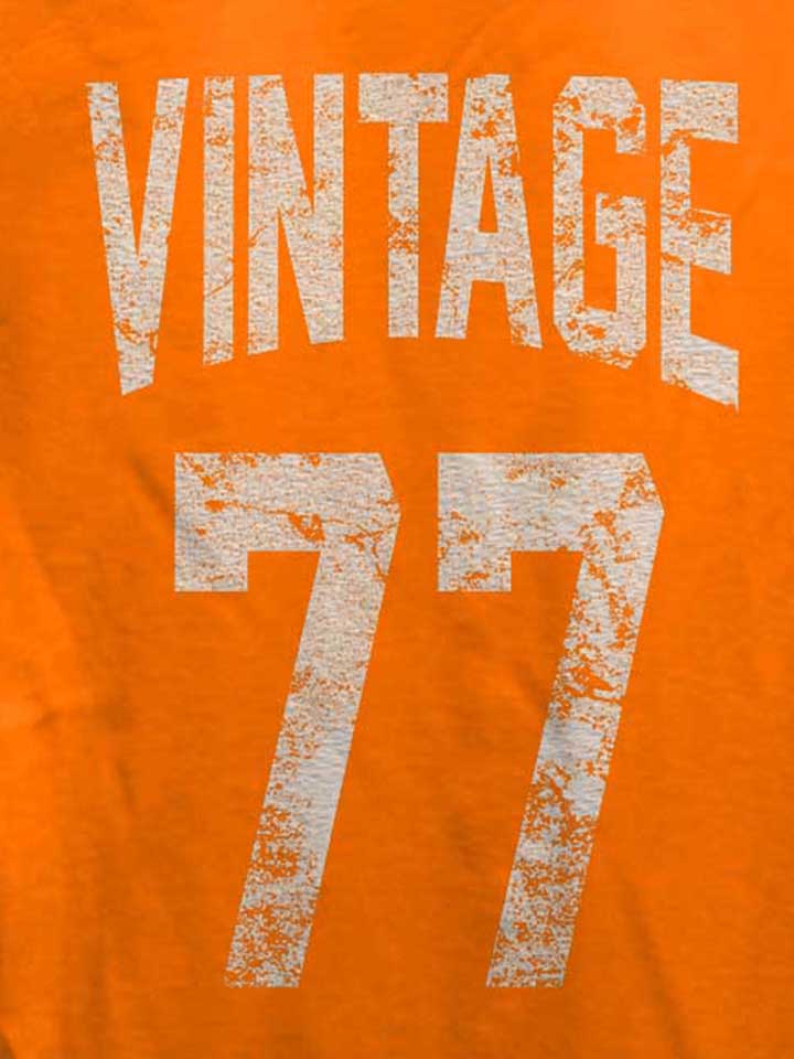 vintage-1977-damen-t-shirt orange 4