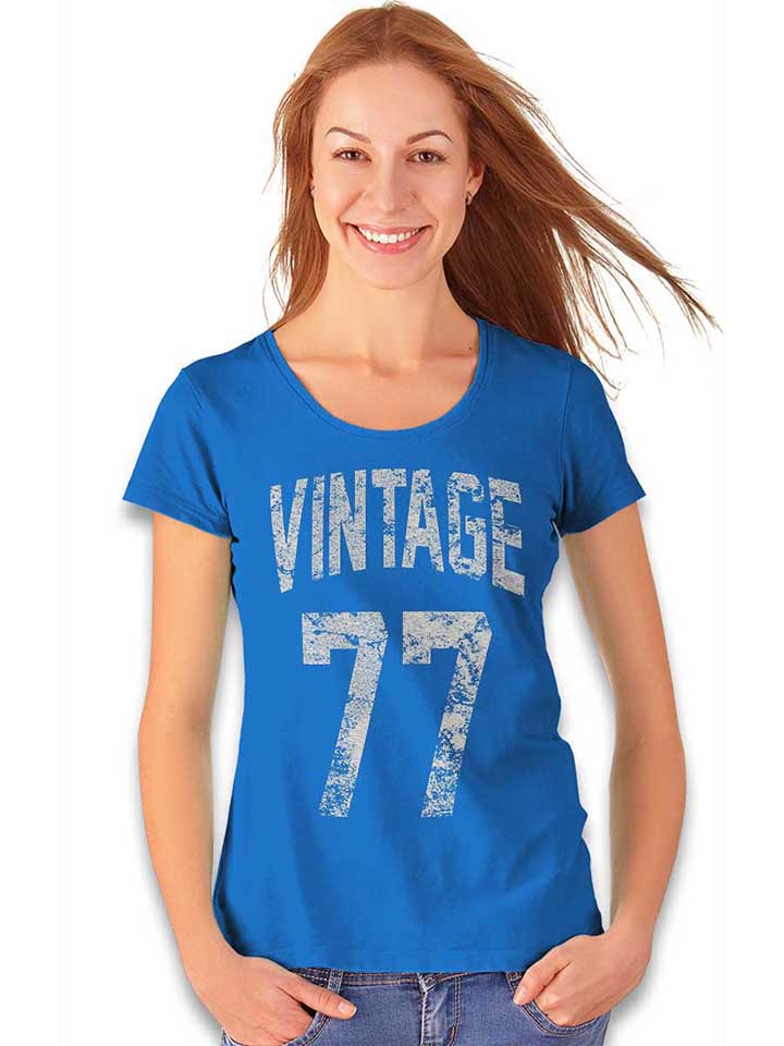 vintage-1977-damen-t-shirt royal 2