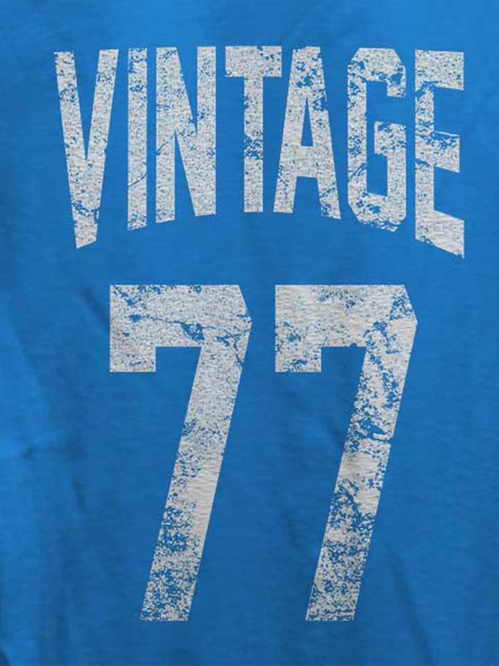 vintage-1977-damen-t-shirt royal 4