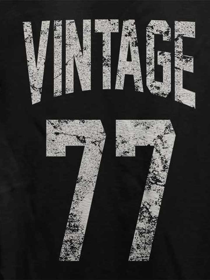 vintage-1977-damen-t-shirt schwarz 4