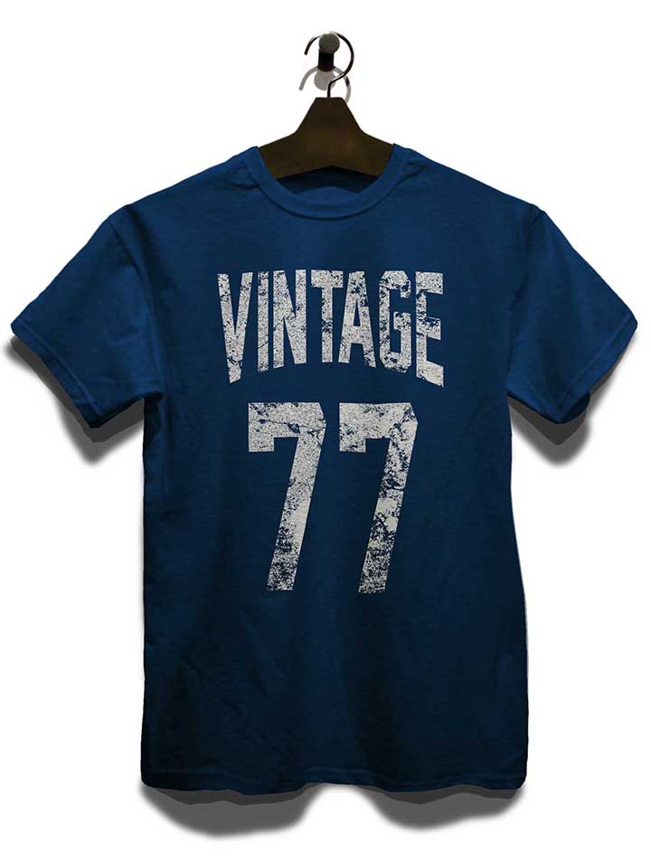 vintage-1977-t-shirt dunkelblau 3