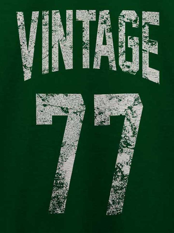 vintage-1977-t-shirt dunkelgruen 4