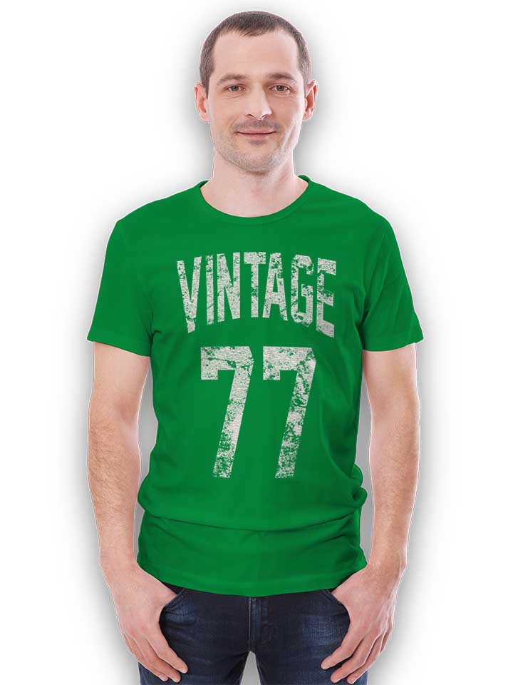 vintage-1977-t-shirt gruen 2