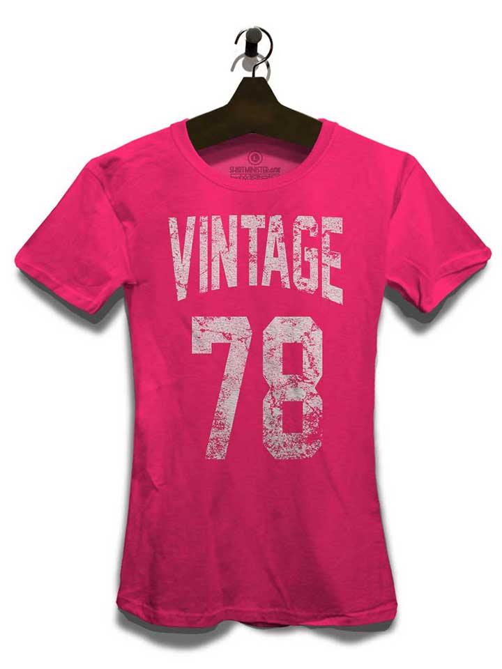 vintage-1978-damen-t-shirt fuchsia 3